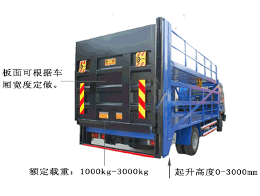 QWB垂直式汽車尾板-上海牛力機器公司